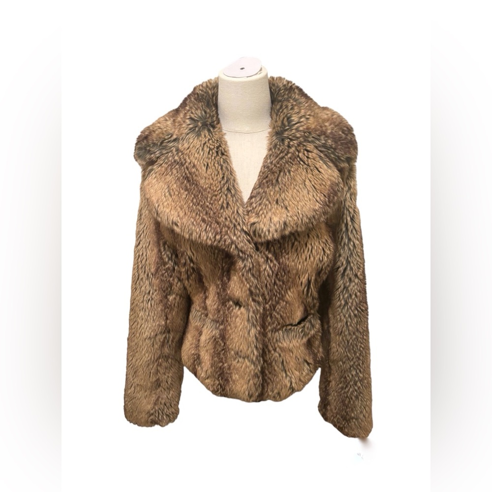 Silver Creek Faux Fur coat size 36